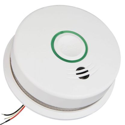 Picture of Smoke Alarm, AC Power, 10-Year Battery Backup, Voice, Wire-Free Interconnect