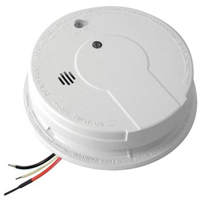 Picture of Kidde P12040 Photoelectric Hardwire Smoke Alarm with Battery Backup, Interconnectable