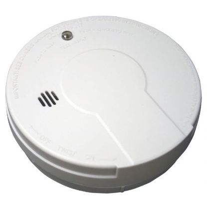 Picture of Smoke Alarm, Battery-Operated, Photoelectric Sensor 