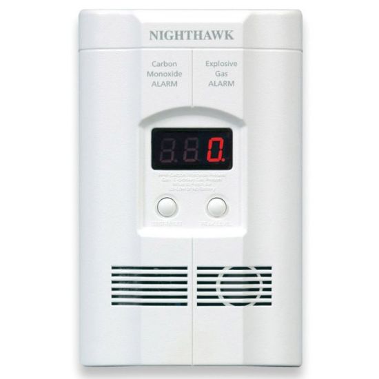 Picture of Kidde KN-COEG-3 Nighthawk Plug-In Carbon Monoxide and Explosive Gas Alarm with Battery Backup