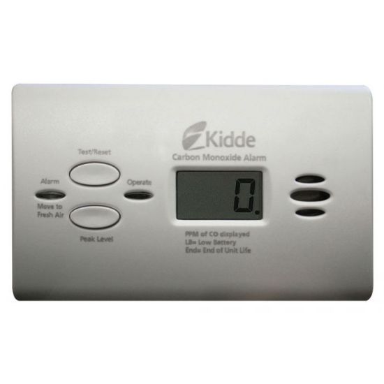 Picture of Carbon Monoxide Alarm, Battery-Operated, Digital Display