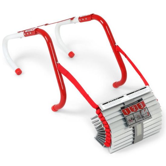 KL2S TwoStory Fire Escape Ladder w/ AntiSlip Rungs, 13Foot Shop Kidde