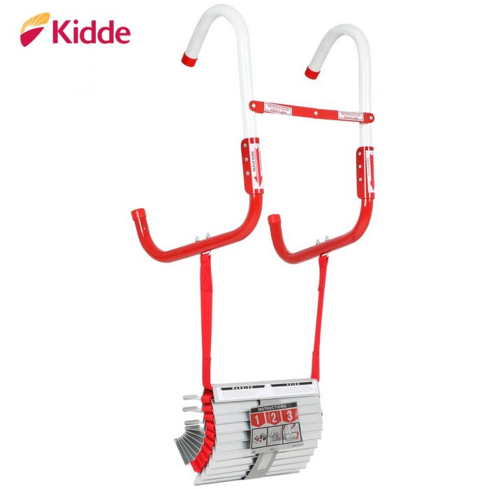 KL2S TwoStory Fire Escape Ladder w/ AntiSlip Rungs, 13Foot Shop Kidde