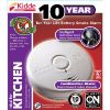 Picture of Smoke & Carbon Monoxide Alarm for Kitchen, 10-Year Sealed Lithium Battery Operated 