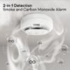 2 in 1 detection - Smoke & Carbon Monoxide Alarm