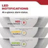 Picture of DETECT: Smoke Alarm, Hardwired, AA Backup Battery