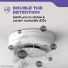 Picture of DETECT Combo Smoke + CO Alarm, 10-Year Battery Powered with Voice Alerts 
