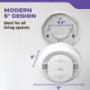 Picture of DETECT Combo Smoke + CO Alarm, 10-Year Battery Powered with Voice Alerts 