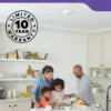 Picture of DETECT Combo Smoke + CO Alarm, 10-Year Battery Powered with Voice Alerts 